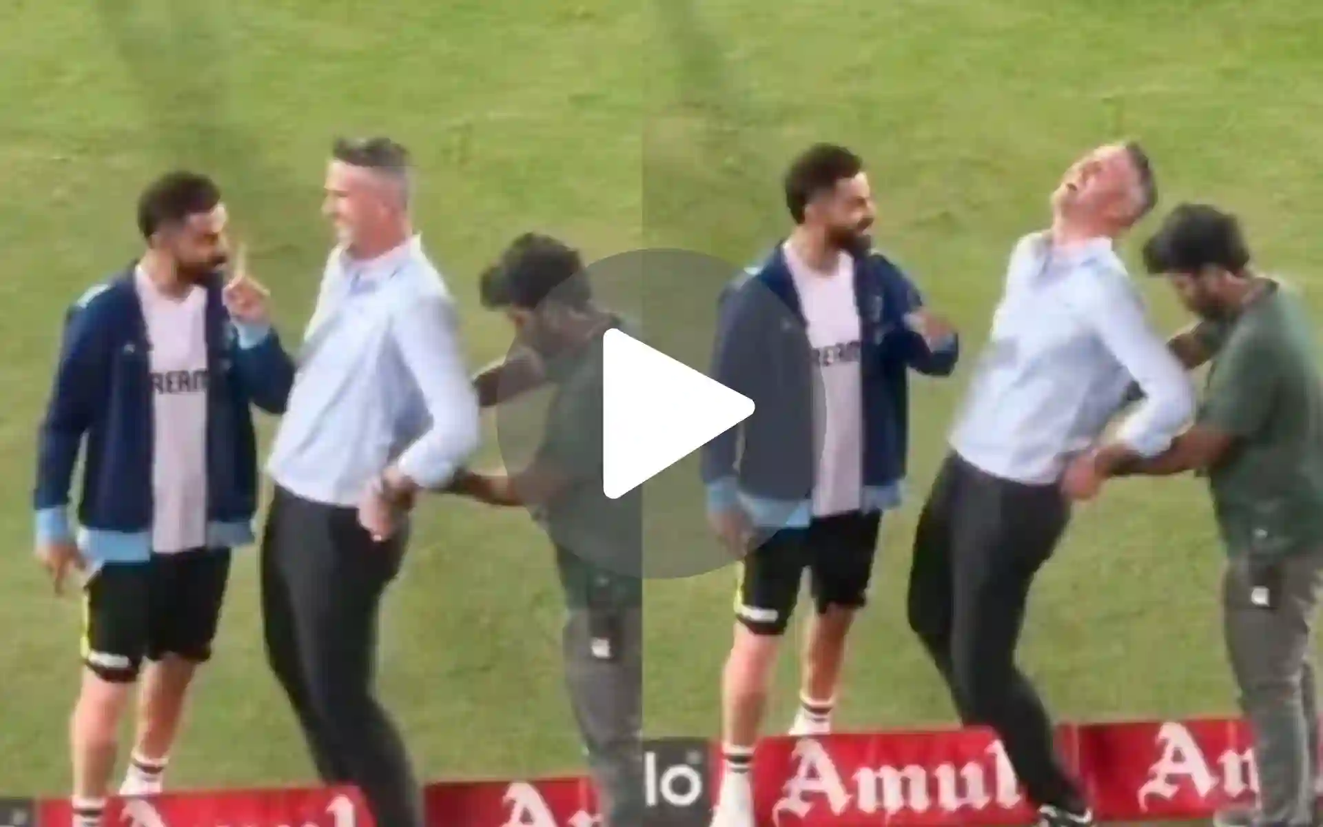 [Watch] Virat Kohli's Funny Lecture On Injury To Pietersen Ends Up In Epic Bromance Moment